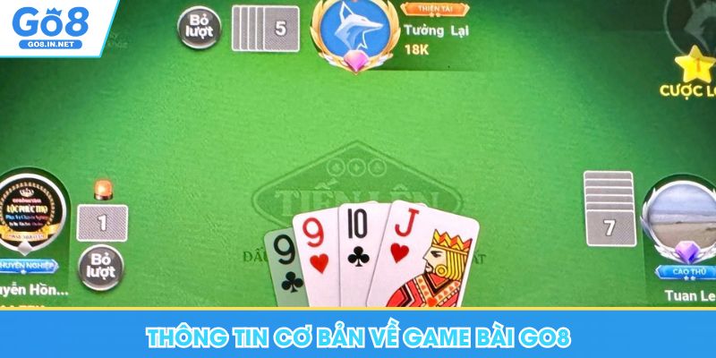 Game Bài Go8 - Nơi Giải Trí Đỉnh Cao, Kiếm Tiền Hấp Dẫn 5 Thông tin cơ bản về game bài Go8